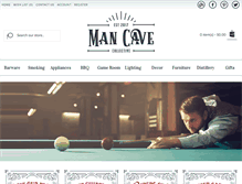 Tablet Screenshot of mancavecollective.com